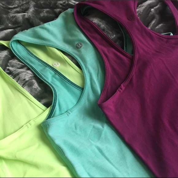 lululemon athletica Tops - Lululemon Cool Racerback Bundle